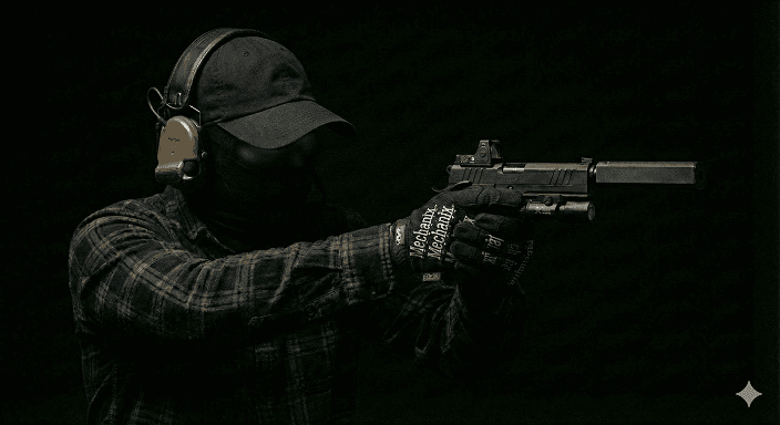 Operator brand photography, custom Hi-Capa