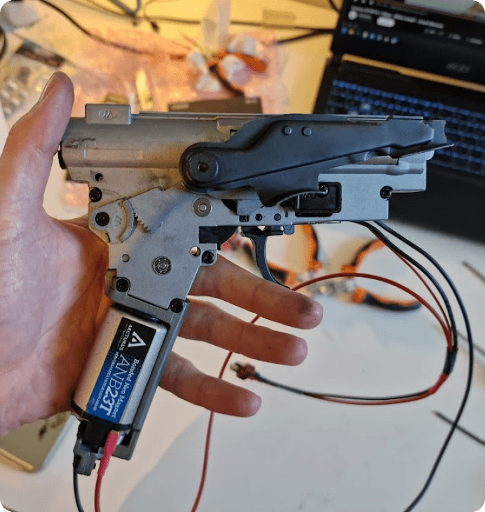 Peak Airsoft product and build photography