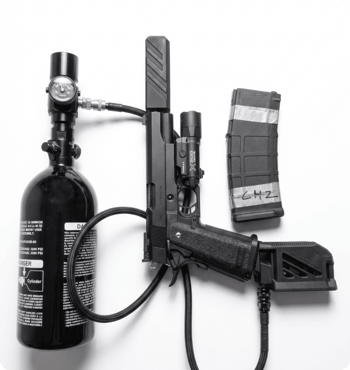 Peak Airsoft product and build photography